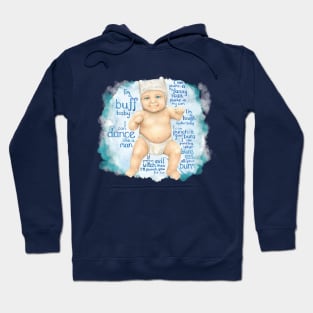 Finn the buff baby (Adventure Time fan art) Hoodie